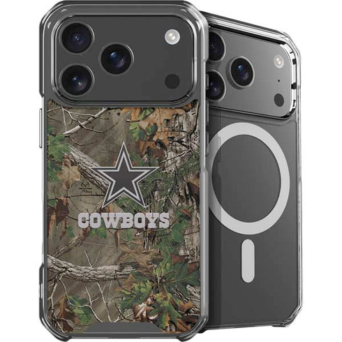 NFL Dallas Cowboys Realtree Xtra Green Camo iPhone 18 Pro MagSafe Case