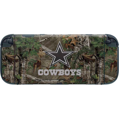 NFL Dallas Cowboys Realtree Xtra Green Camo Nintendo Switch 2 (2025) with Joy-Con Skin