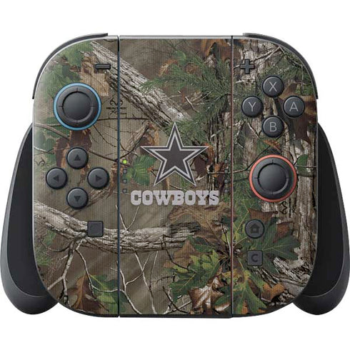 NFL Dallas Cowboys Realtree Xtra Green Camo Nintendo Skins