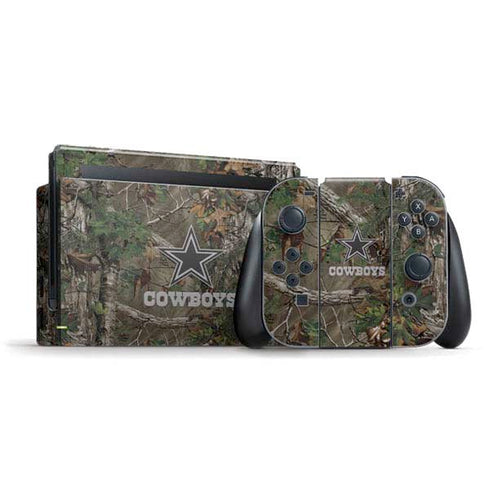 NFL Dallas Cowboys Realtree Xtra Green Camo Nintendo Skins