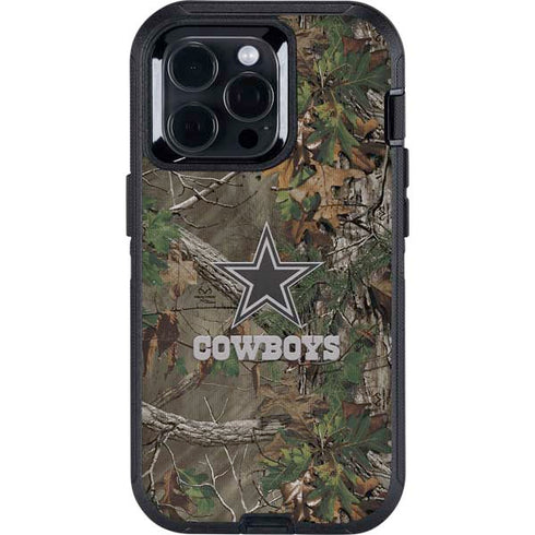 NFL Dallas Cowboys Realtree Xtra Green Camo Otterbox Defender iPhone Skin