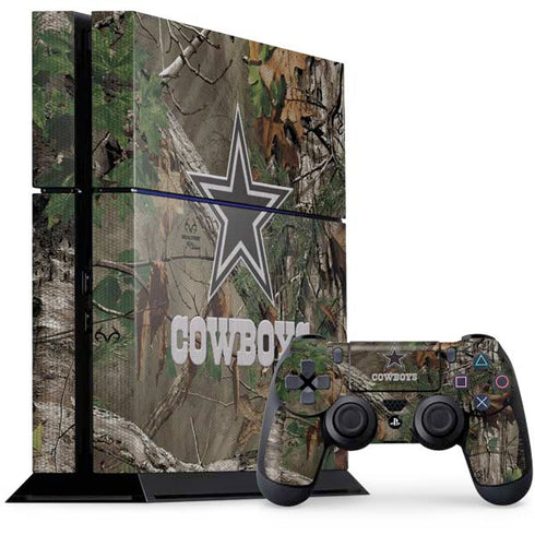 NFL Dallas Cowboys Realtree Xtra Green Camo PlayStation PS4 Skins
