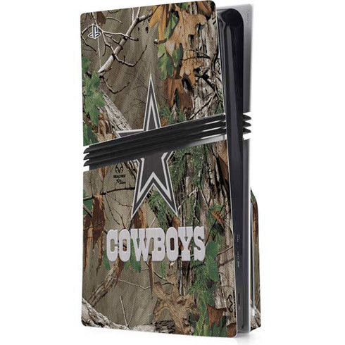 NFL Dallas Cowboys Realtree Xtra Green Camo PlayStation PS5 Skins