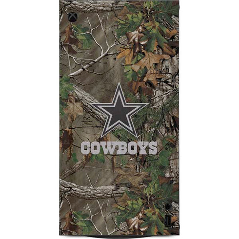 NFL Dallas Cowboys Realtree Xtra Green Camo XBox Series X Digital Edition Console Skin