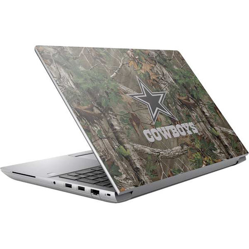 NFL Dallas Cowboys Realtree Xtra Green Camo HP ZBook Fury 16 G10 Skin