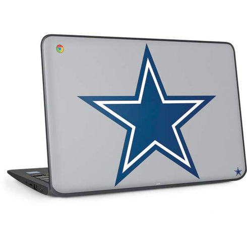 NFL Dallas Cowboys Retro Logo HP Chromebook Skin