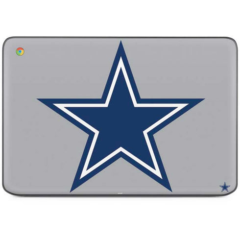 NFL Dallas Cowboys Retro Logo HP Chromebook Skin