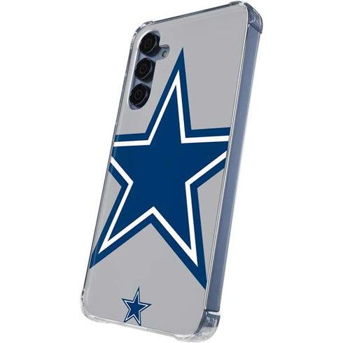 NFL Dallas Cowboys Retro Logo Galaxy A35 5G Clear Case