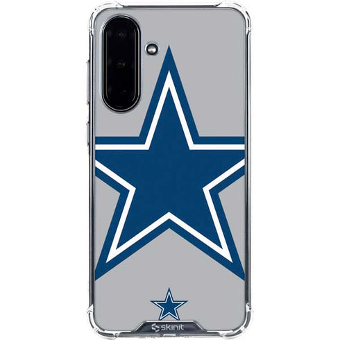 NFL Dallas Cowboys Retro Logo Galaxy A36 5G Clear Case