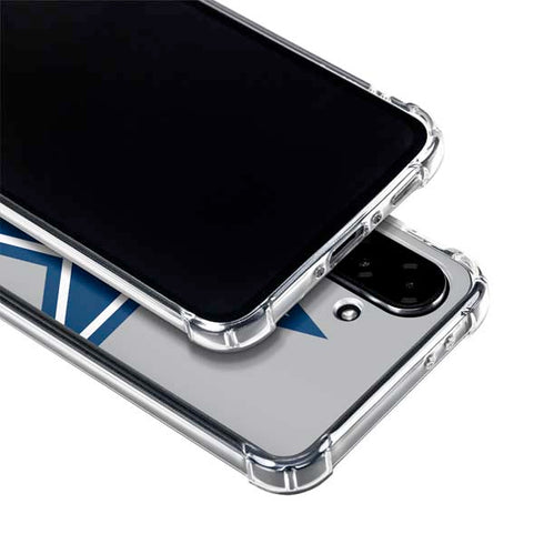 NFL Dallas Cowboys Retro Logo Galaxy A36 5G Clear Case