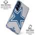 NFL Dallas Cowboys Retro Logo Galaxy S25 Plus Clear Case