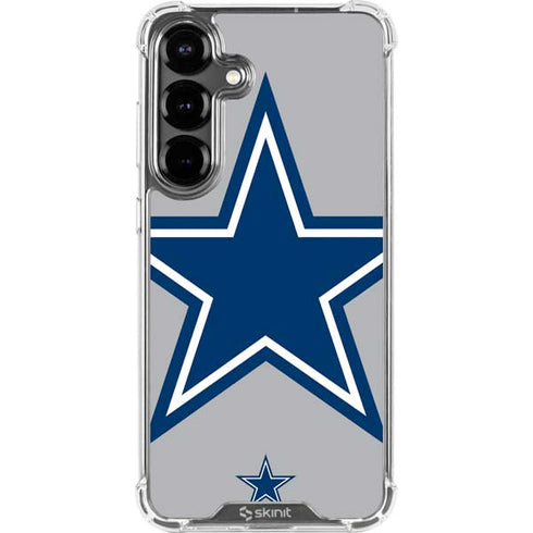 NFL Dallas Cowboys Retro Logo Galaxy S26 Clear Case