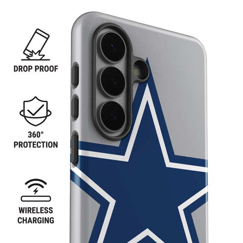 NFL Dallas Cowboys Retro Logo Galaxy S26 Impact Case