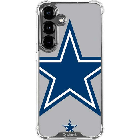 NFL Dallas Cowboys Retro Logo Galaxy S26 Plus Clear Case