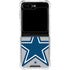 NFL Dallas Cowboys Retro Logo Galaxy Z Flip6 Clear Case
