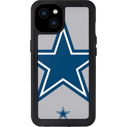 NFL Dallas Cowboys Retro Logo iPhone 15 Plus Waterproof Case