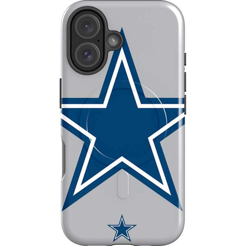 NFL Dallas Cowboys Retro Logo iPhone 16 Magsafe Impact Case