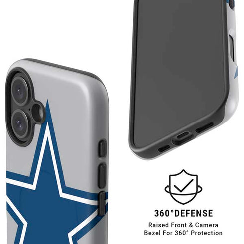 NFL Dallas Cowboys Retro Logo iPhone 16 Magsafe Impact Case
