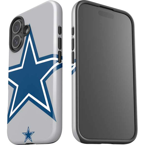 NFL Dallas Cowboys Retro Logo iPhone 16 Plus Impact Case