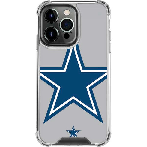 NFL Dallas Cowboys Retro Logo iPhone 16 Pro Clear Case
