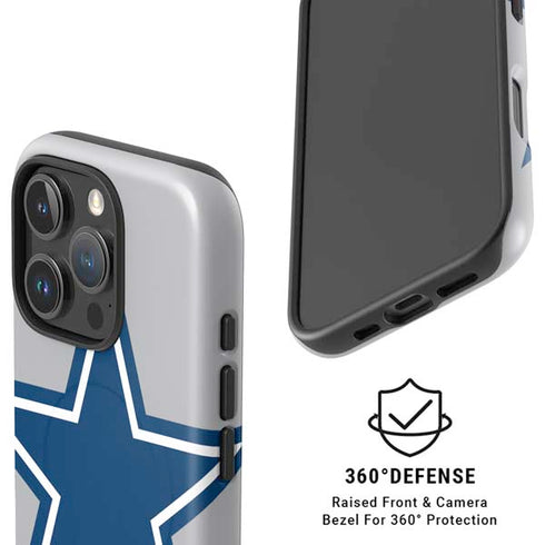 NFL Dallas Cowboys Retro Logo iPhone 16 Pro Max Magsafe Impact Case