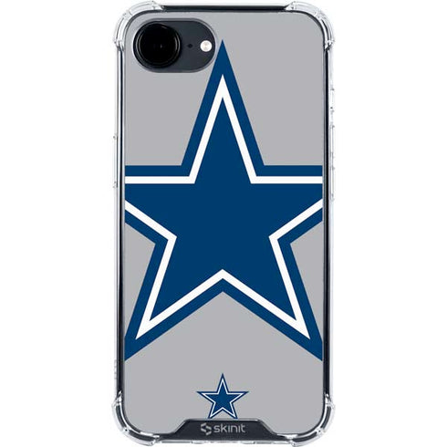 NFL Dallas Cowboys Retro Logo iPhone 16e Clear Case