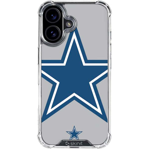 NFL Dallas Cowboys Retro Logo iPhone 17 Clear Case