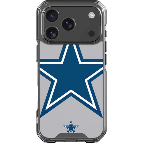 NFL Dallas Cowboys Retro Logo iPhone 18 Pro Clear Case