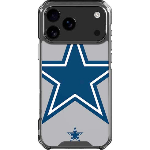 NFL Dallas Cowboys Retro Logo iPhone 18 Pro Max Clear Case