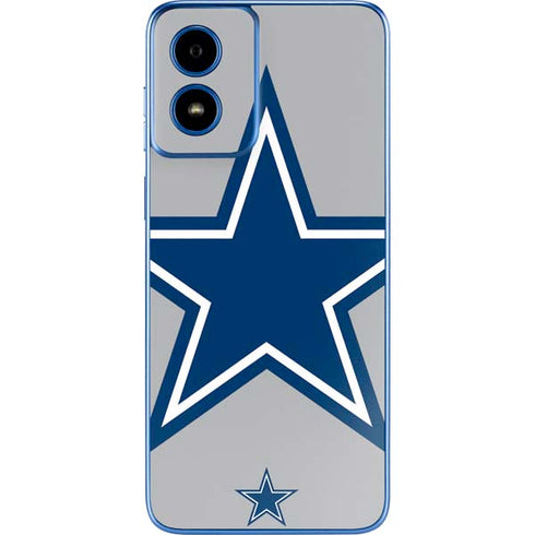 NFL Dallas Cowboys Retro Logo Moto G Play 4G (2024) Skin