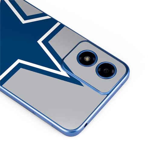 NFL Dallas Cowboys Retro Logo Moto G Play 4G (2024) Skin