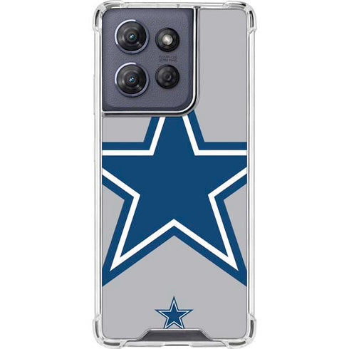 NFL Dallas Cowboys Retro Logo Moto G Play 5G (2025) Clear Case