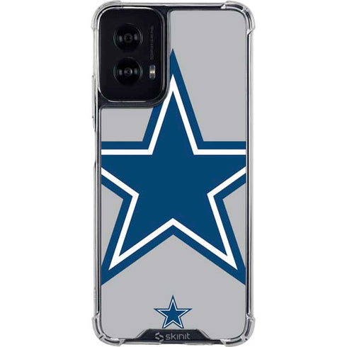 NFL Dallas Cowboys Retro Logo Moto G Power 5G (2024) Clear Case