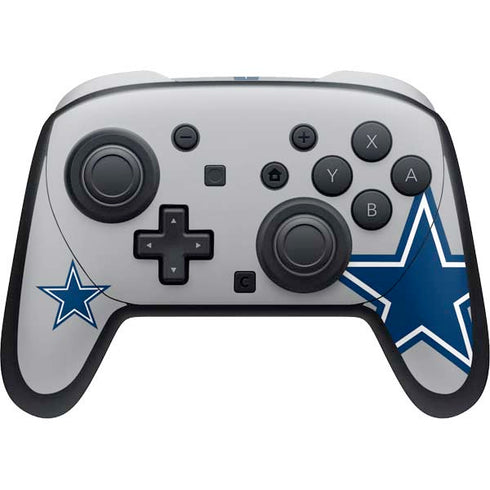 NFL Dallas Cowboys Retro Logo Nintendo Switch 2 (2025) Pro Controller Skin