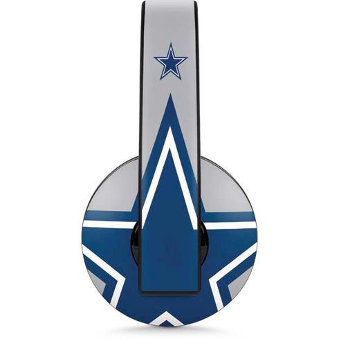 NFL Dallas Cowboys Retro Logo PlayStation 4 Gold Wireless Headset Skin