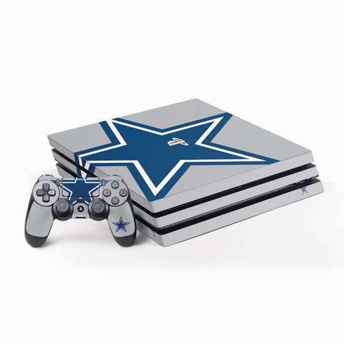 NFL Dallas Cowboys Retro Logo PlayStation PS4 Skins