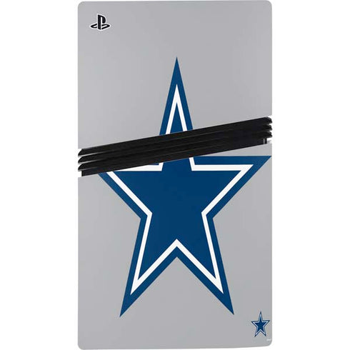 NFL Dallas Cowboys Retro Logo PS5 Pro Disk Console Skin