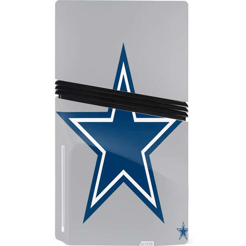 NFL Dallas Cowboys Retro Logo PS5 Pro Disk Console Skin
