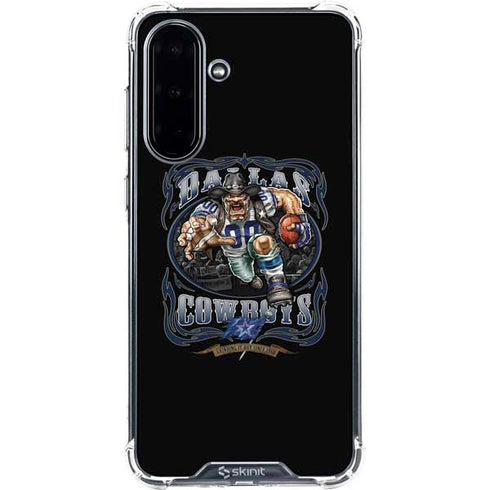 Liquid Blue NFL Dallas Cowboys Running Back Galaxy A36 5G Clear Case