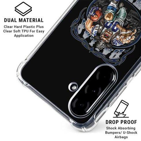 Liquid Blue NFL Dallas Cowboys Running Back Galaxy A36 5G Clear Case