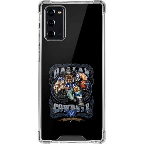 Liquid Blue NFL Dallas Cowboys Running Back Galaxy Note20 5G Clear Case