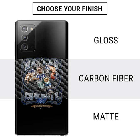 Liquid Blue NFL Dallas Cowboys Running Back Galaxy Note20 5G Skin
