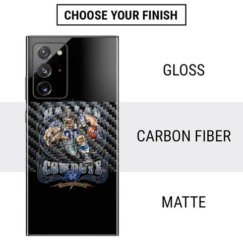 Liquid Blue NFL Dallas Cowboys Running Back Galaxy Note20 Ultra 5G Skin