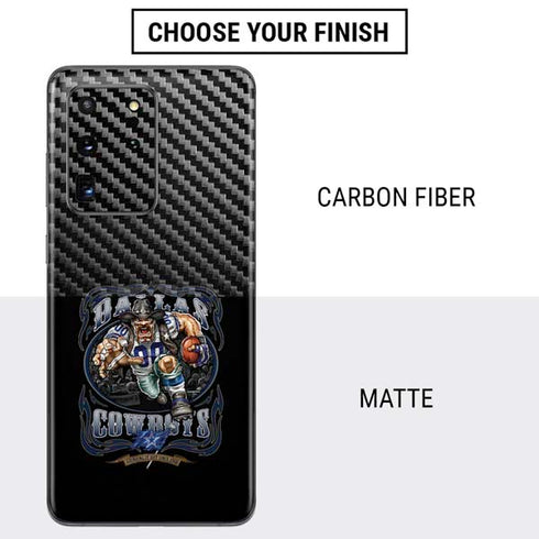 Liquid Blue NFL Dallas Cowboys Running Back Galaxy S20 Ultra 5G Skin