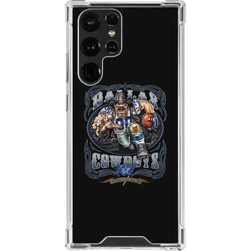 Liquid Blue NFL Dallas Cowboys Running Back Galaxy S23 Ultra Clear Case