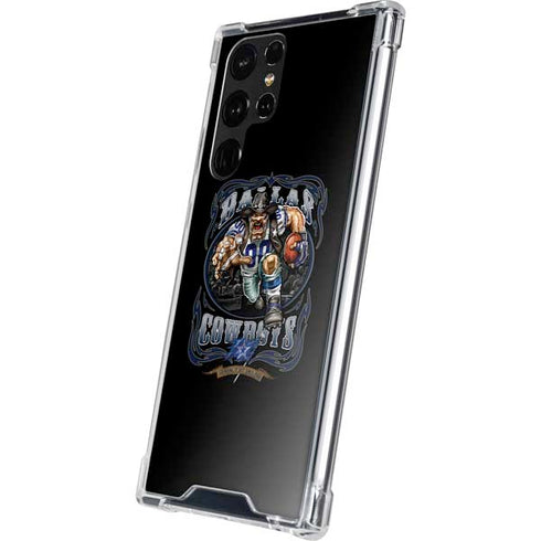 Liquid Blue NFL Dallas Cowboys Running Back Galaxy S23 Ultra Clear Case