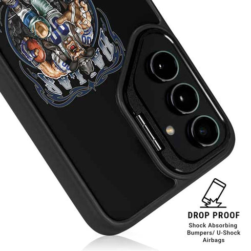 Liquid Blue NFL Dallas Cowboys Running Back Galaxy S25 Kickstand Case