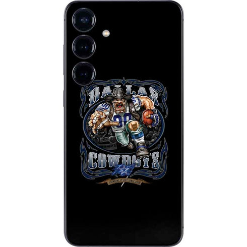 Liquid Blue NFL Dallas Cowboys Running Back Galaxy S25 Plus Skin