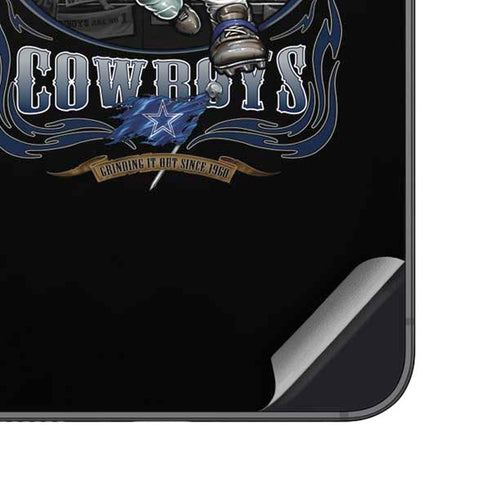 Liquid Blue NFL Dallas Cowboys Running Back Galaxy S25 Skin