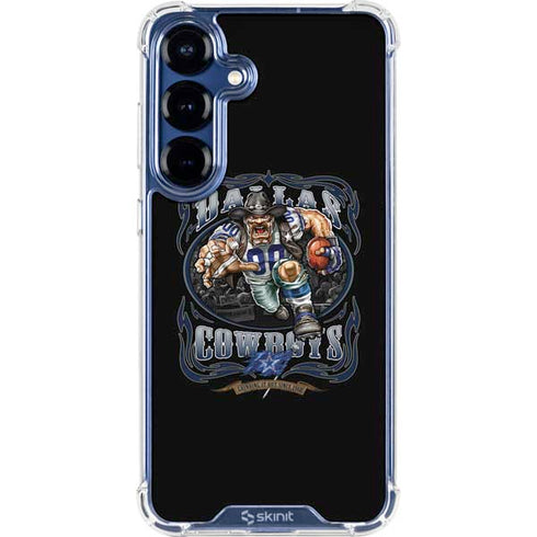 Liquid Blue NFL Dallas Cowboys Running Back Galaxy S25 Clear Case